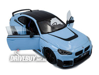 
              2024 BMW M2 Performance Parts 1/18 - Solido Diecast - Zandvoort Blue
            