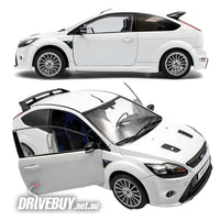 
              2009 Ford Focus RS Mk2 Pack RS Plus 1/18 - Solido Diecast - Frozen White
            
