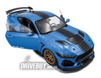 
              2025 Shelby Mustang Super Snake 1/18 - Solido Diecast - Grabber Blue Metallic
            