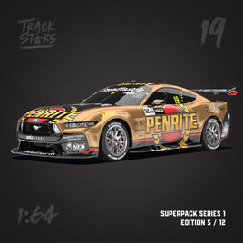 First Race Win Ford Mustang GT #19 1/64 TrackStars