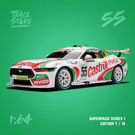 Sandown Retro Ford Mustang GT #55 1/64 TrackStars