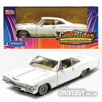 
              WELLY 1965 CHEVY IMPALA SS396 HARDTOP LOWRIDER WHITE 1/24
            