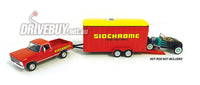 
              DDA / GREENLIGHT 1967 FORD F100 WITH TRAILER, SIDCHROME RACING / JIM RICHARDS 1/64
            