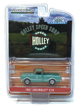 GREENLIGHT HOLLEY SPEED SHOP 1967 CHEVY C10 PICKUP 1/64