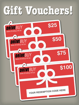 Gift Vouchers ($25/$50/$75/$100)