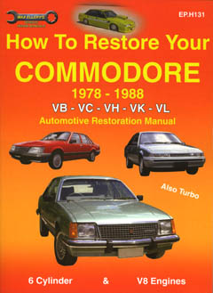 How to Restore Your Holden Commodore '78-'88 VB-VC-VH-VK-VL