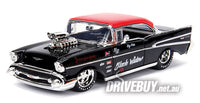 
              Jada Big Time Muscle Black Widow 1957 Chevy Bel Air 1/24
            