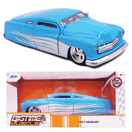 JADA BIG TIME MUSCLE 1951 MERCURY 1/24 IN BABY BLUE