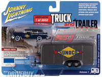 
              Johnny Lightning Sunoco 1955 Chevy Nomad & Trailer 1/64
            