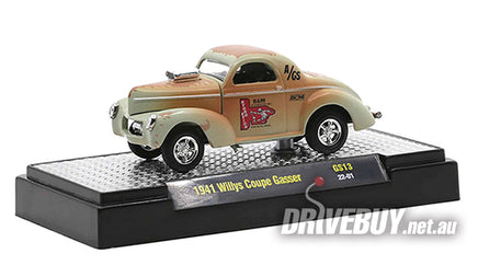 M2 Machines 1:64 1941 Willy's Coupe Mooneyes Gasser - MiJo Exclusives - M & J Toys Inc. Die-Cast Distribution | Specializing in Die-cast Collectibles Since 1987 M2 Machines 1:64 1941 Willy's Coupe Mooneyes Gasser - MiJo Exclusives - M & J Toys Inc. Die-Cast Distribution | Specializing in Die-cast Collectibles Since 1987