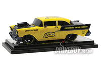 
              M2 MACHINES 1957 CHEVY 210 ACCEL IGNITION PRODUCTS DOORSLAMMER 1/24
            