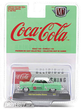 M2 Machines Coca-Cola 1953 FORD CRESTLINE 1/64