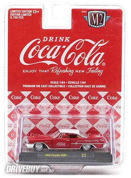 M2 MACHINES COCA-COLA 1957 CHRYSLER 300F 1/64