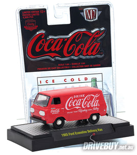 M2 Machines Coca-Cola 1965 FORD ECONOLINE DELIVERY 1/64