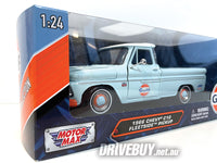 
              DDA/MOTORMAX 1966 GULF CHEVY C10 FLEETSIDE PICKUP 1/24
            