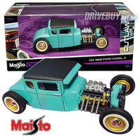 
              MAISTO DESIGN 1929 FORD MODEL A HOT ROD COUPE 1/24
            