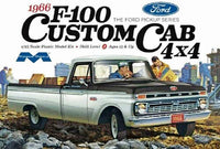 
              MOEBIUS 1966 FORD F100 CUSTOM CAB 4X4 PLASTIC MODEL KIT 1/25
            