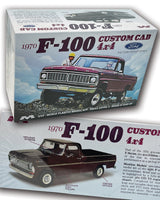 
              MOEBIUS 1970 FORD F100 4X4 CUSTOM CAB PLASTIC MODEL KIT 1/25
            