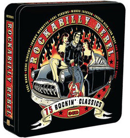 ROCKABILLY REBEL 3 CD SET IN METAL CASE