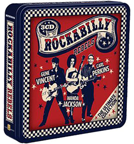 ROCKABILLY REBELS 3CD SET IN METAL CASE