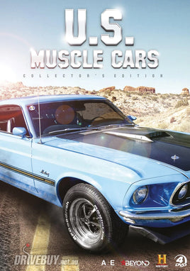US MUSCLE CARS 4X DVD COLLECTION